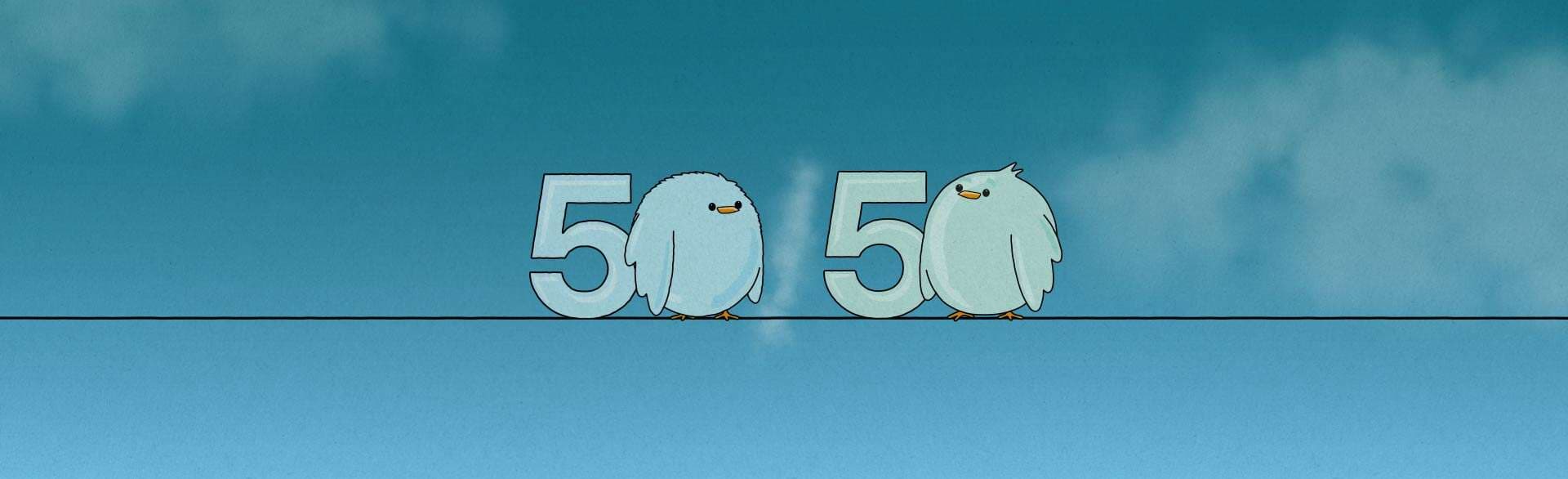 Banner Image: 50/50
