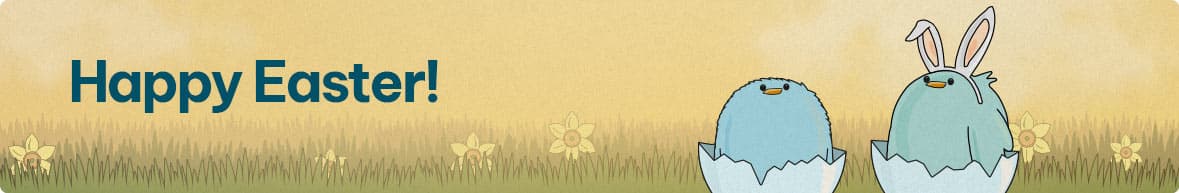 Easter Landing Page Header